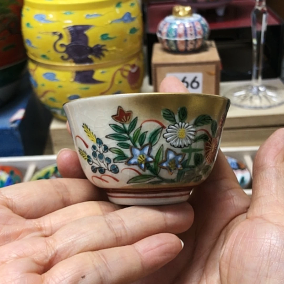 【闪购商品】碗九谷烧全新手绘