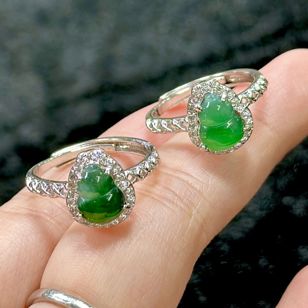 【CH】翡翠葫芦戒指（多样性发其一）