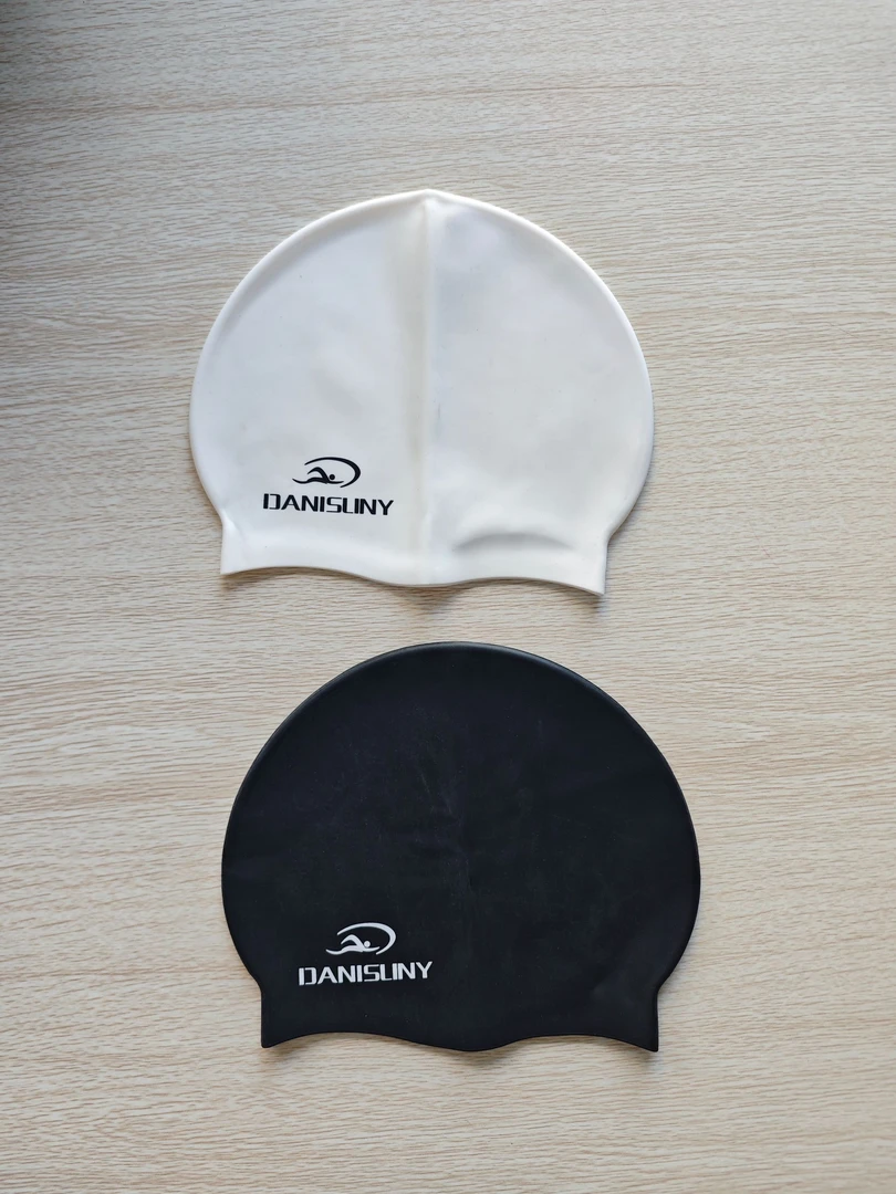 硅胶泳帽男女通用55克高克重纯色硅胶泳帽
