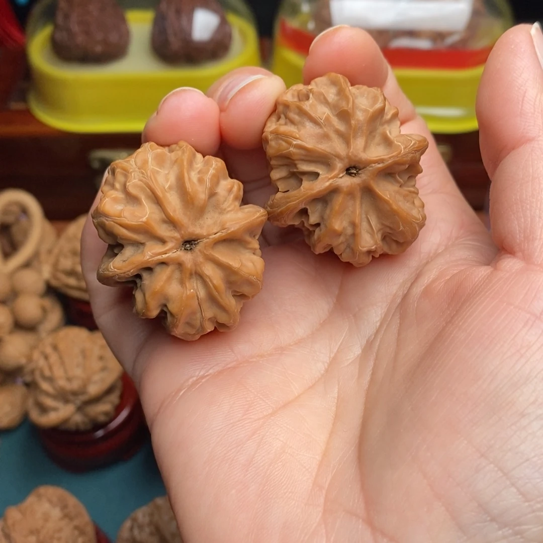 文玩核桃吊坠40平谷方块全