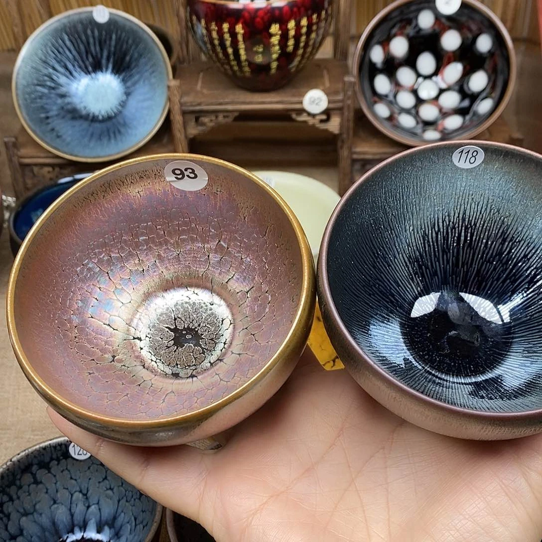 茶盏用****4建盏主人杯茶盏