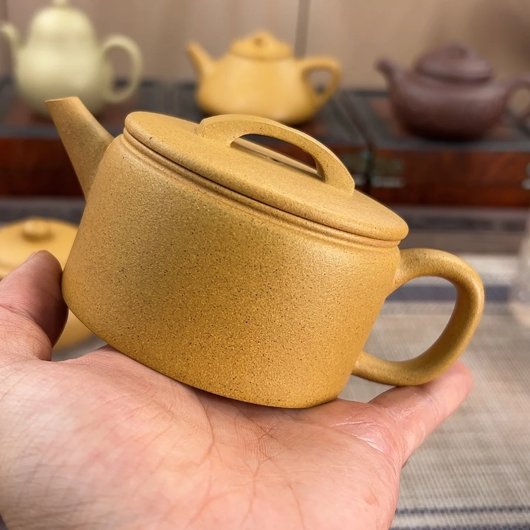 茶壶紫砂黄金汗瓦