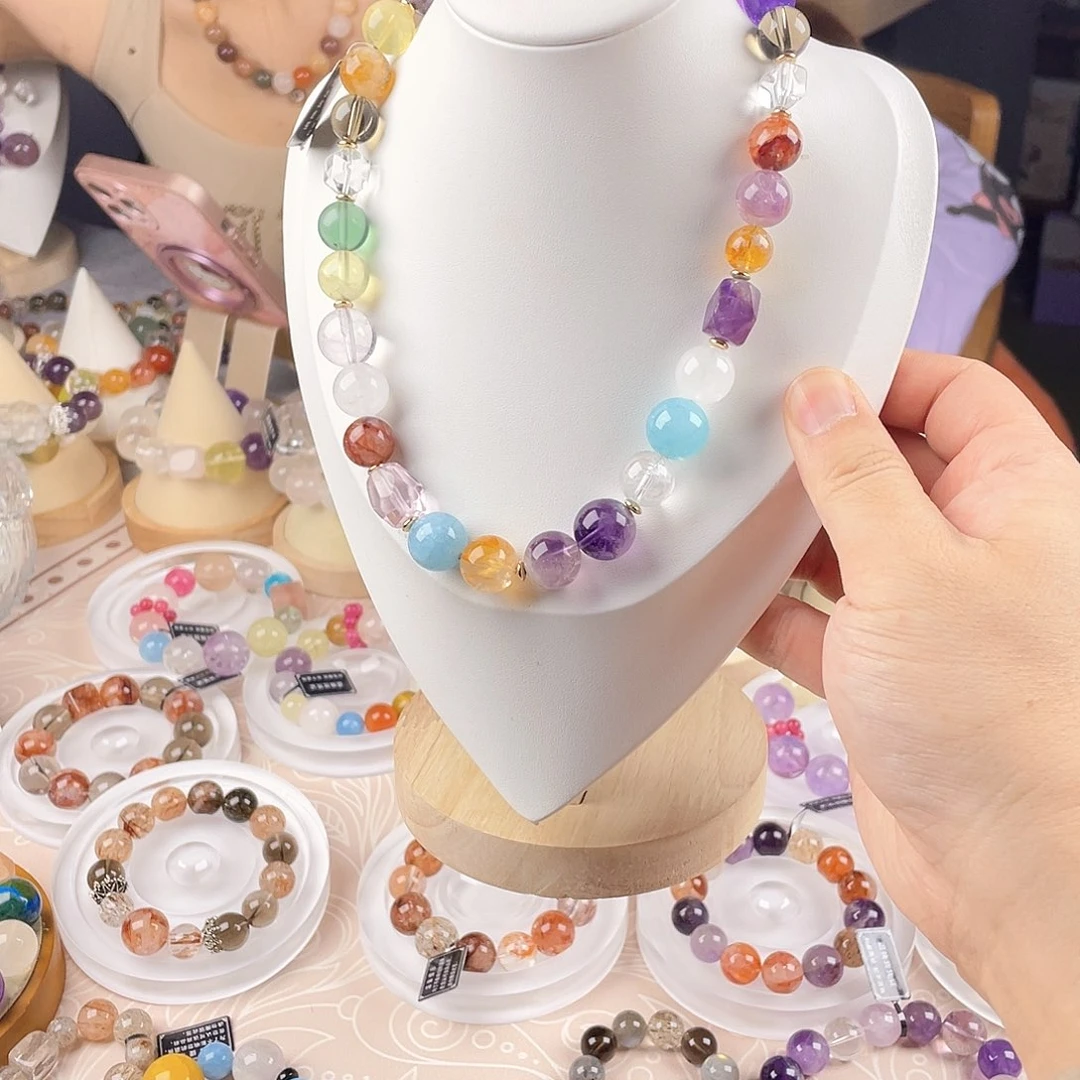 银S925镀金镶嵌手链水晶