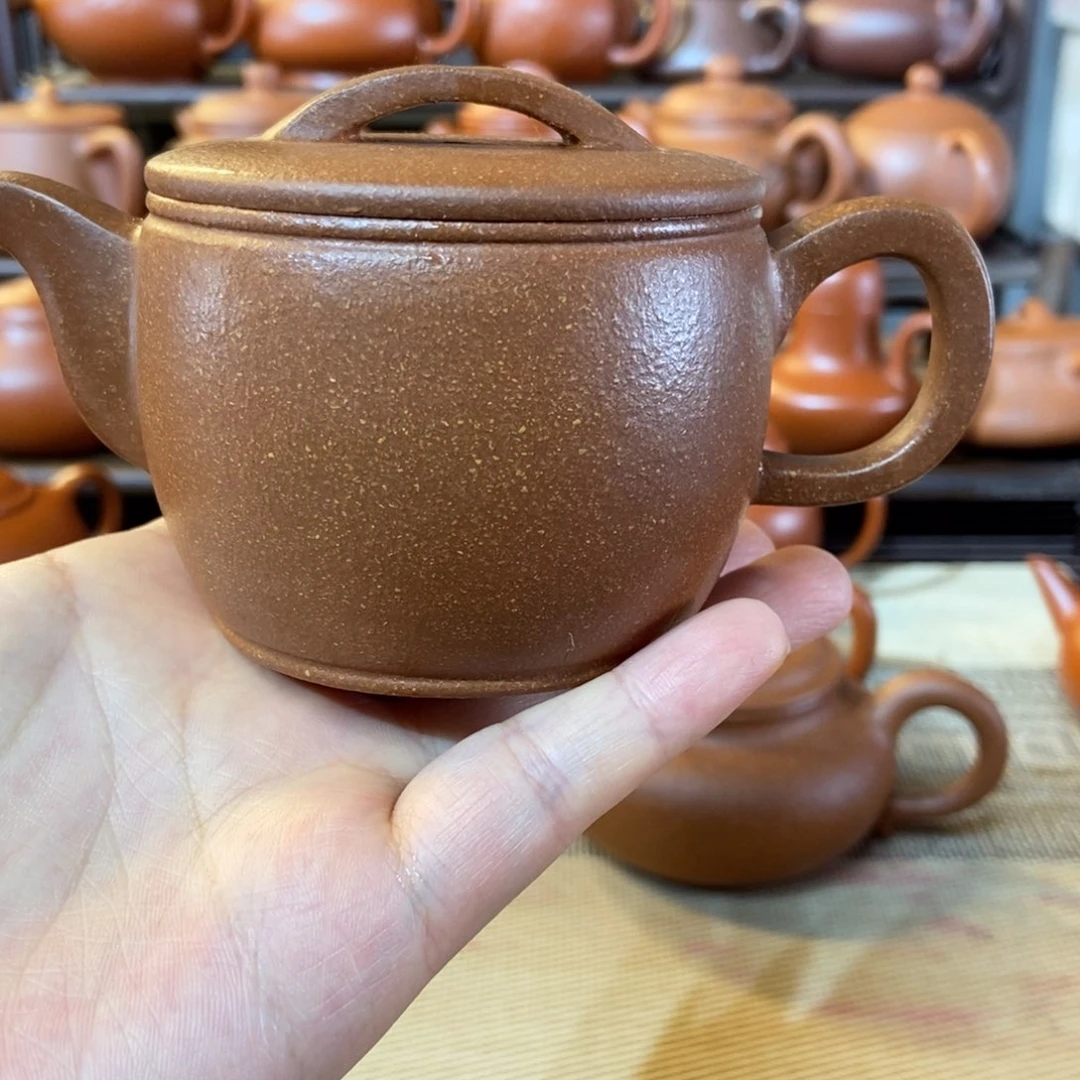 茶壶紫砂h**哥全手工制作工艺流程原料