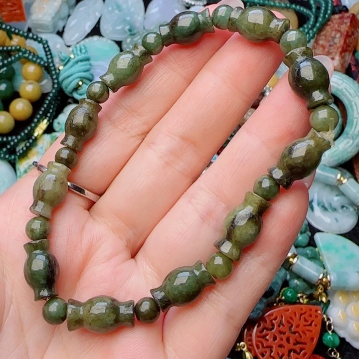 翡翠颈饰未镶嵌天然A货72