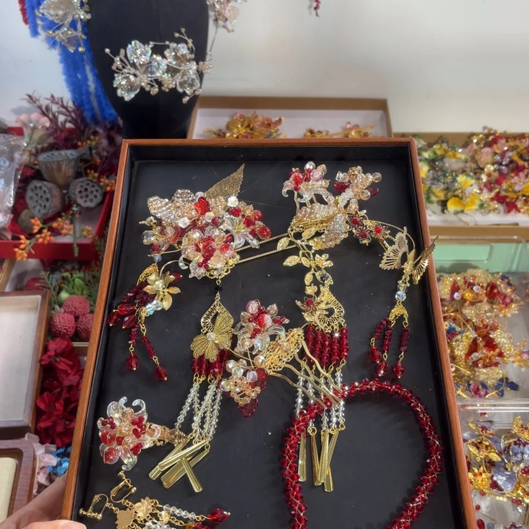 混合材质微瑕样品古装