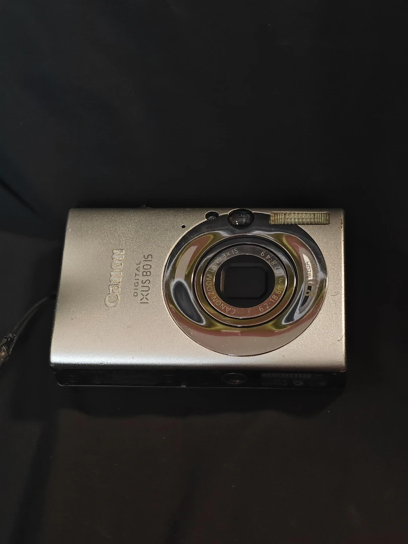 8新 Canon/佳能 ixus80 银色 屏幕轻微划痕 复古拍照ccd数码相机