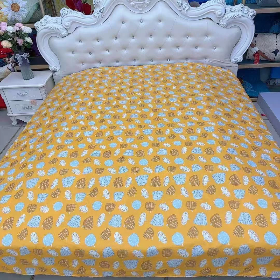 田园风斜纹双人床单（多个规格可选）四季通用大尺寸