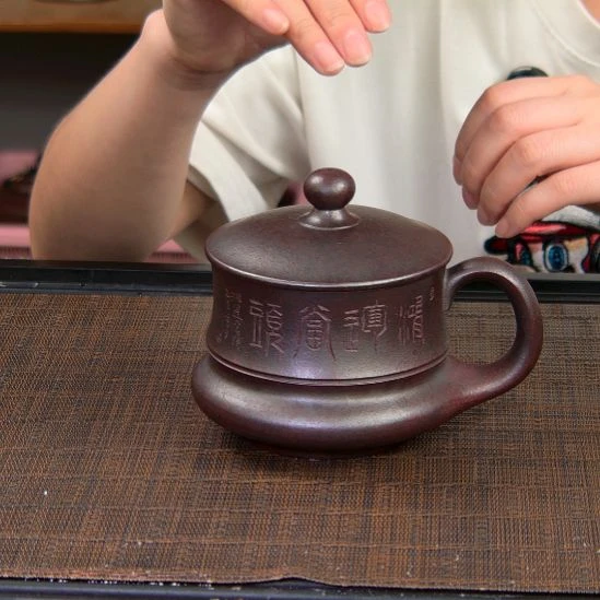 段泥茶杯高货放漏