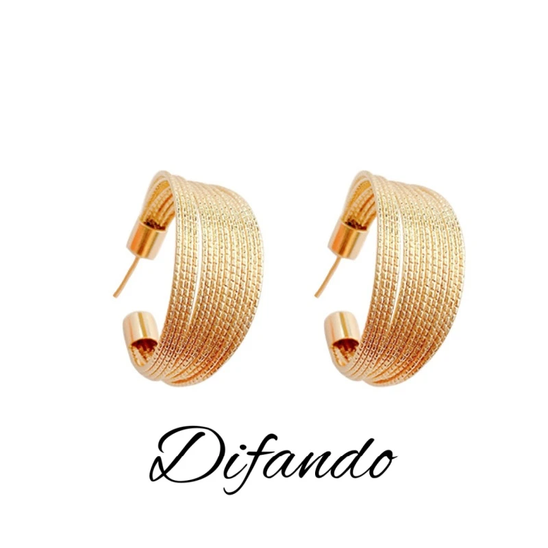 铜合金耳饰 蒂梵朵Difando【环漪溯梦】耳饰SX2055