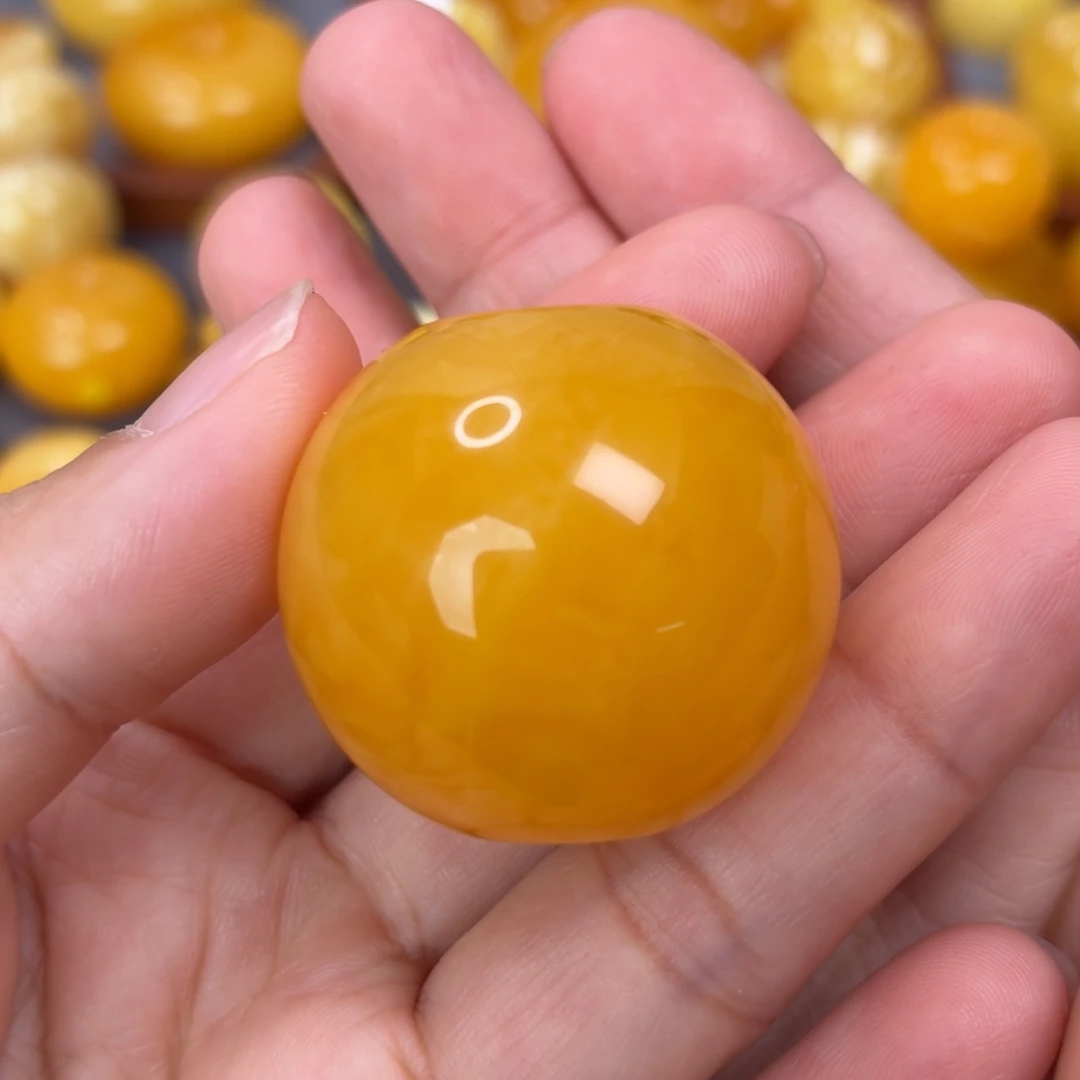 蜜蜡未镶嵌吊坠(不含链)苹果珠