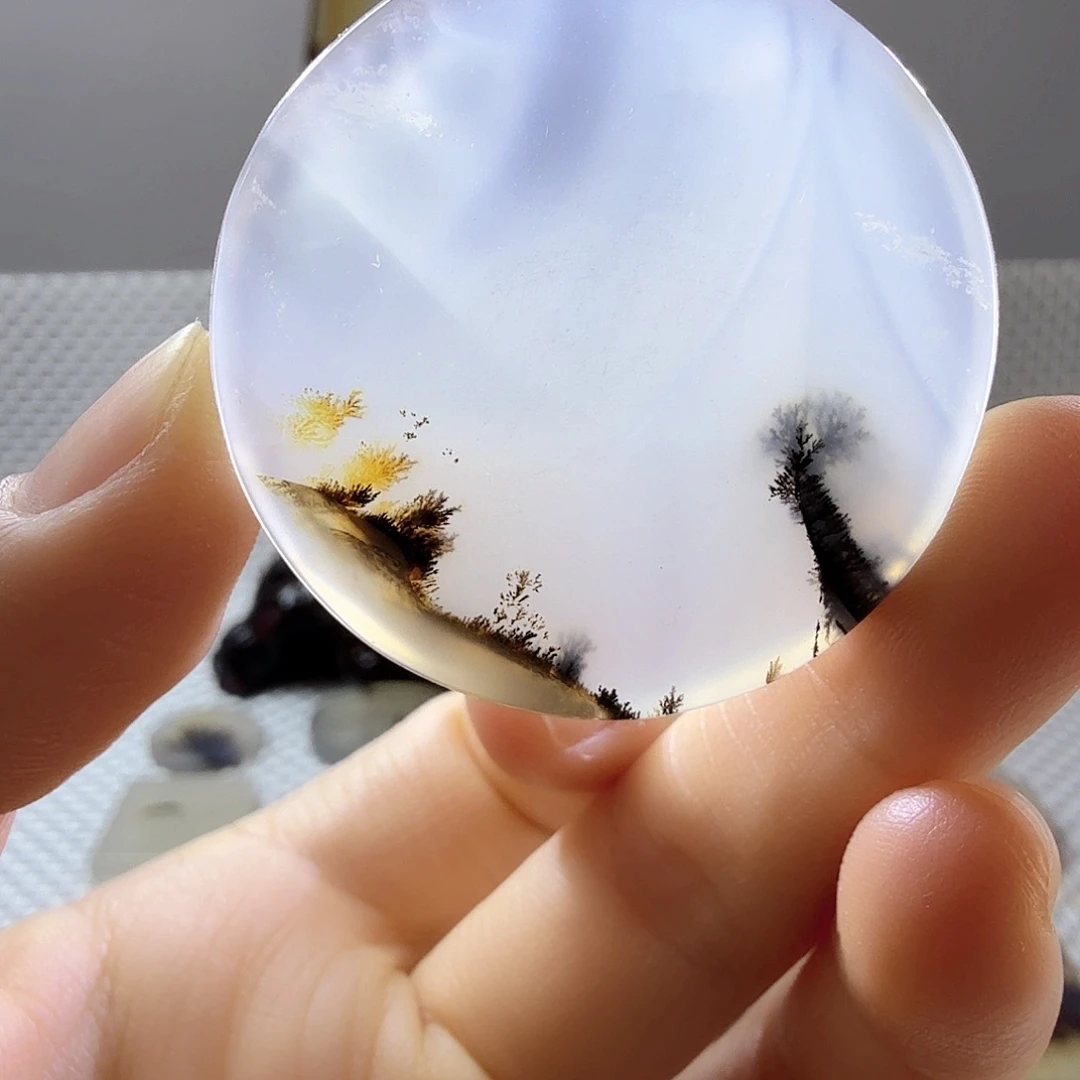 玛瑙/玉髓未镶嵌吊坠(不含链)23