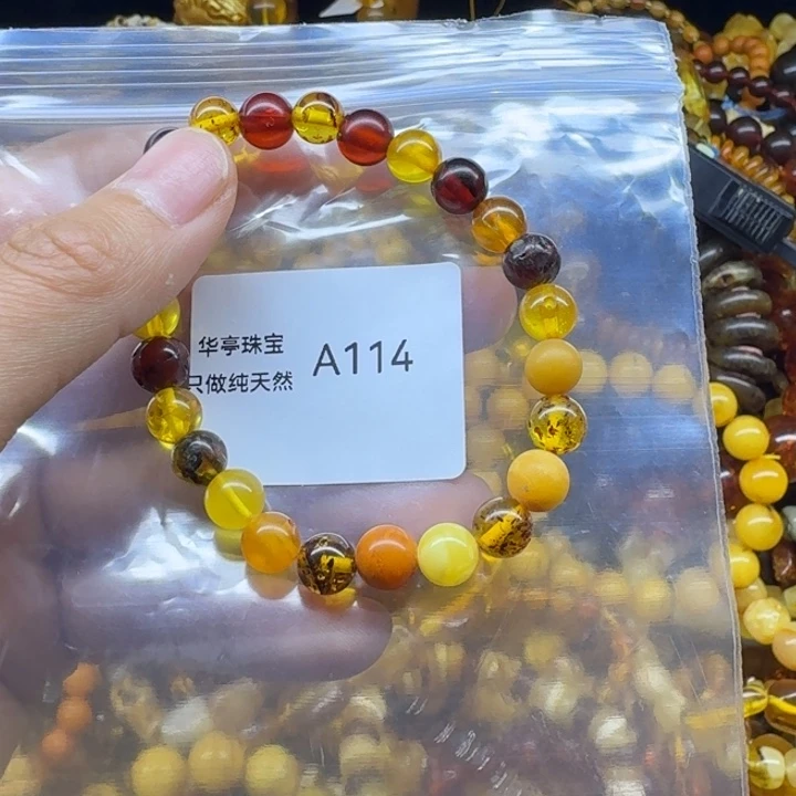 琥珀未镶嵌珠宝奇石