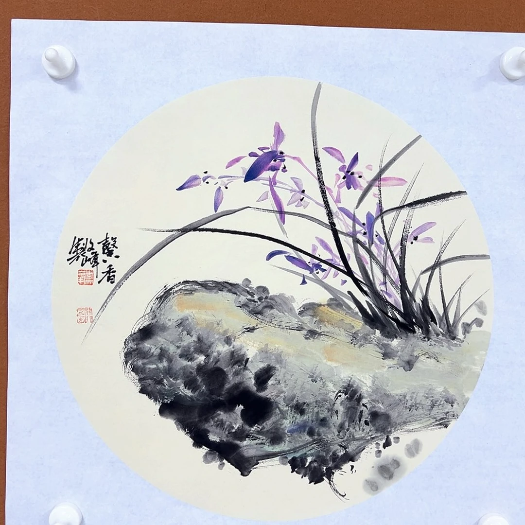 国画李文峰的画作