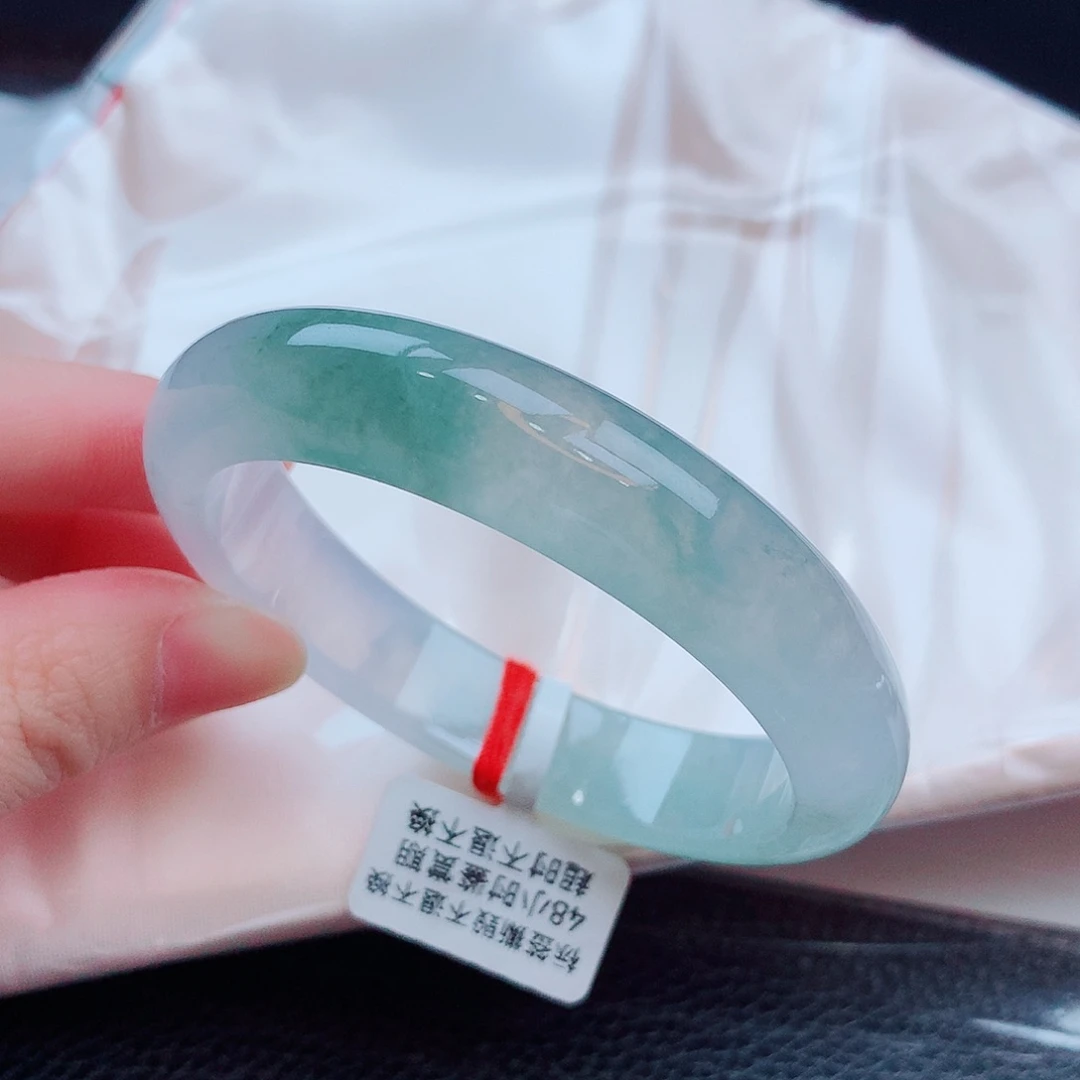 翡翠未镶嵌手镯缅甸天然翡翠A货手镯