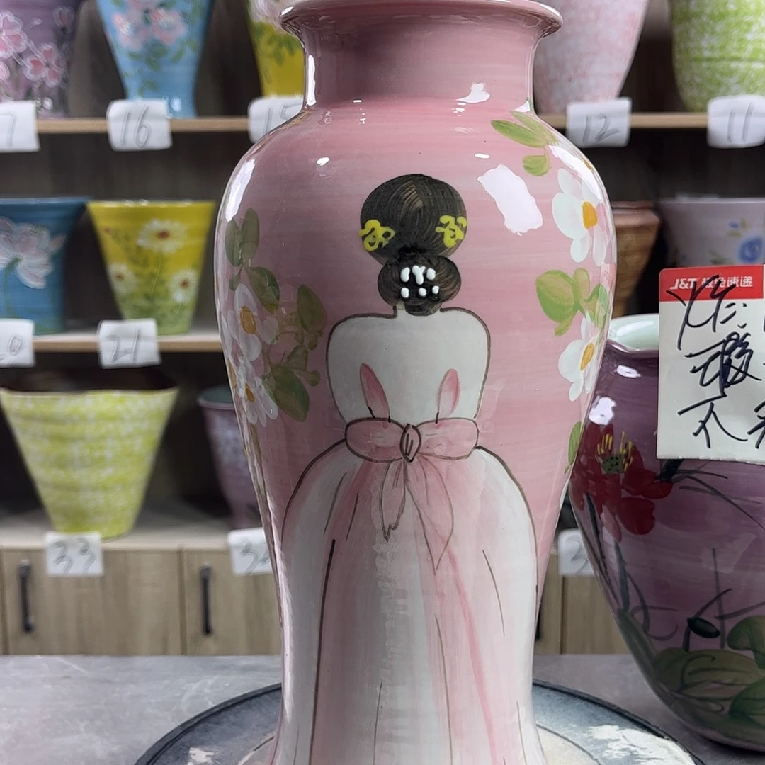 景德镇陶瓷花盆花盆