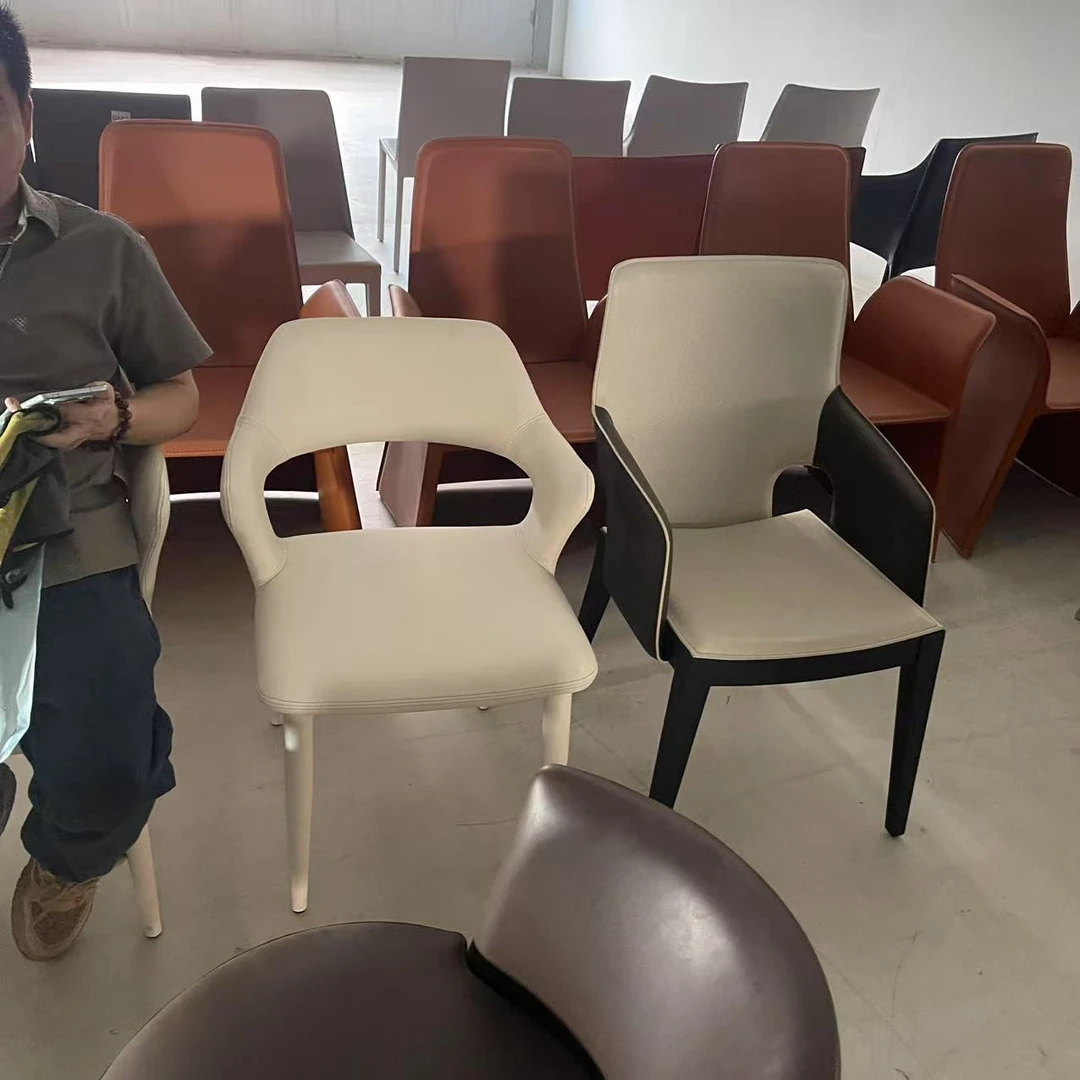 L400#椅子茶椅餐桌椅子（默认微瑕）库存尾货