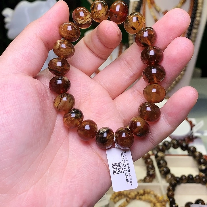 琥珀未镶嵌裸石抚顺琥珀蜜蜡13+397