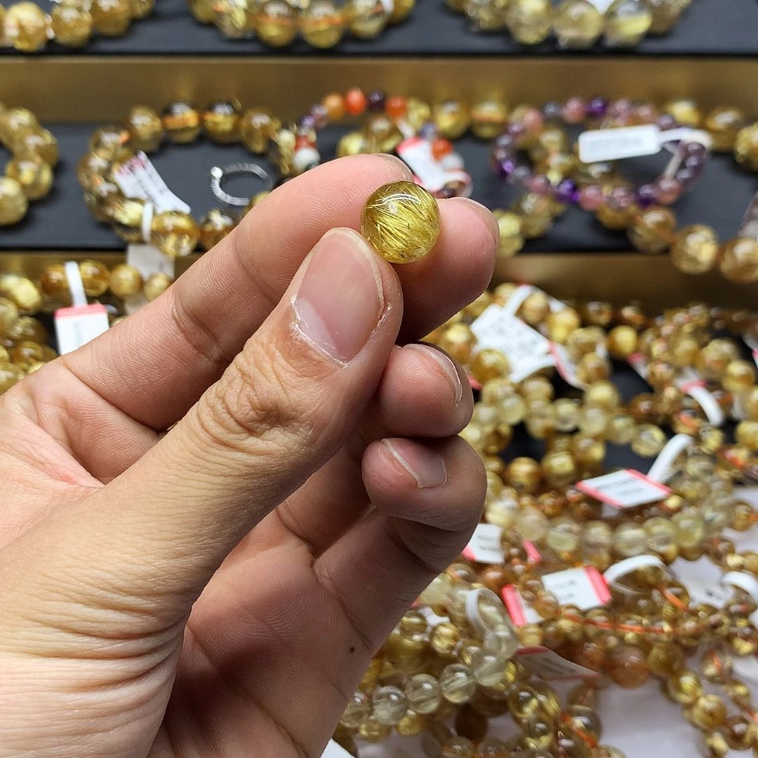 水晶手链未镶嵌钛晶12