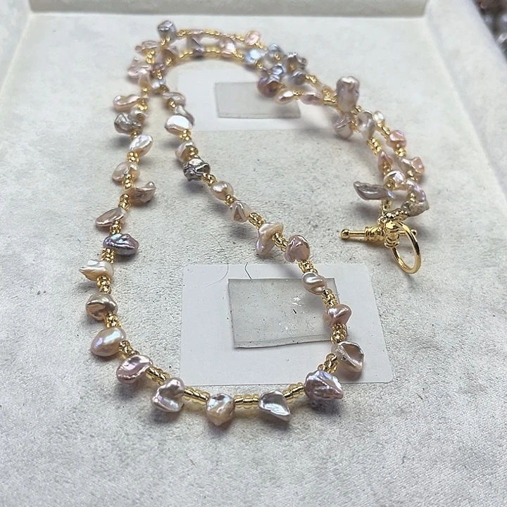 淡水珍珠项链未镶嵌【纯恬】