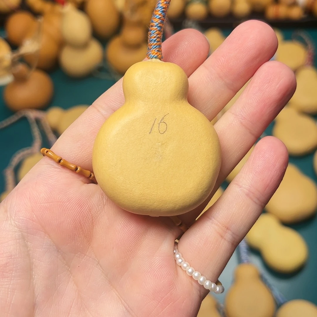 嘉*?微瑕疵厚皮夹扁葫芦