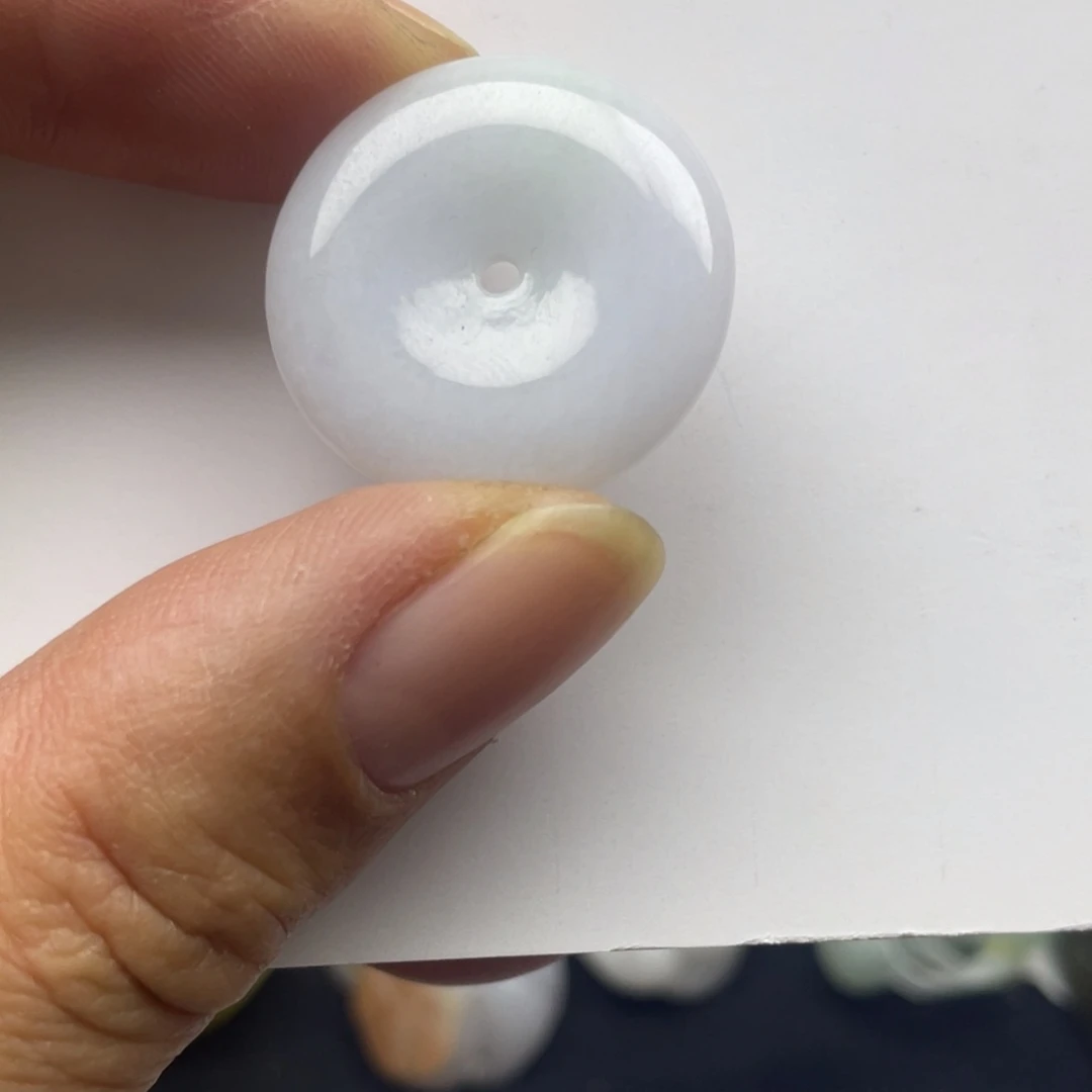 翡翠未镶嵌颈饰翡翠平安扣