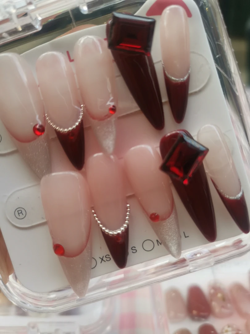 纯手工 穿戴甲 美甲