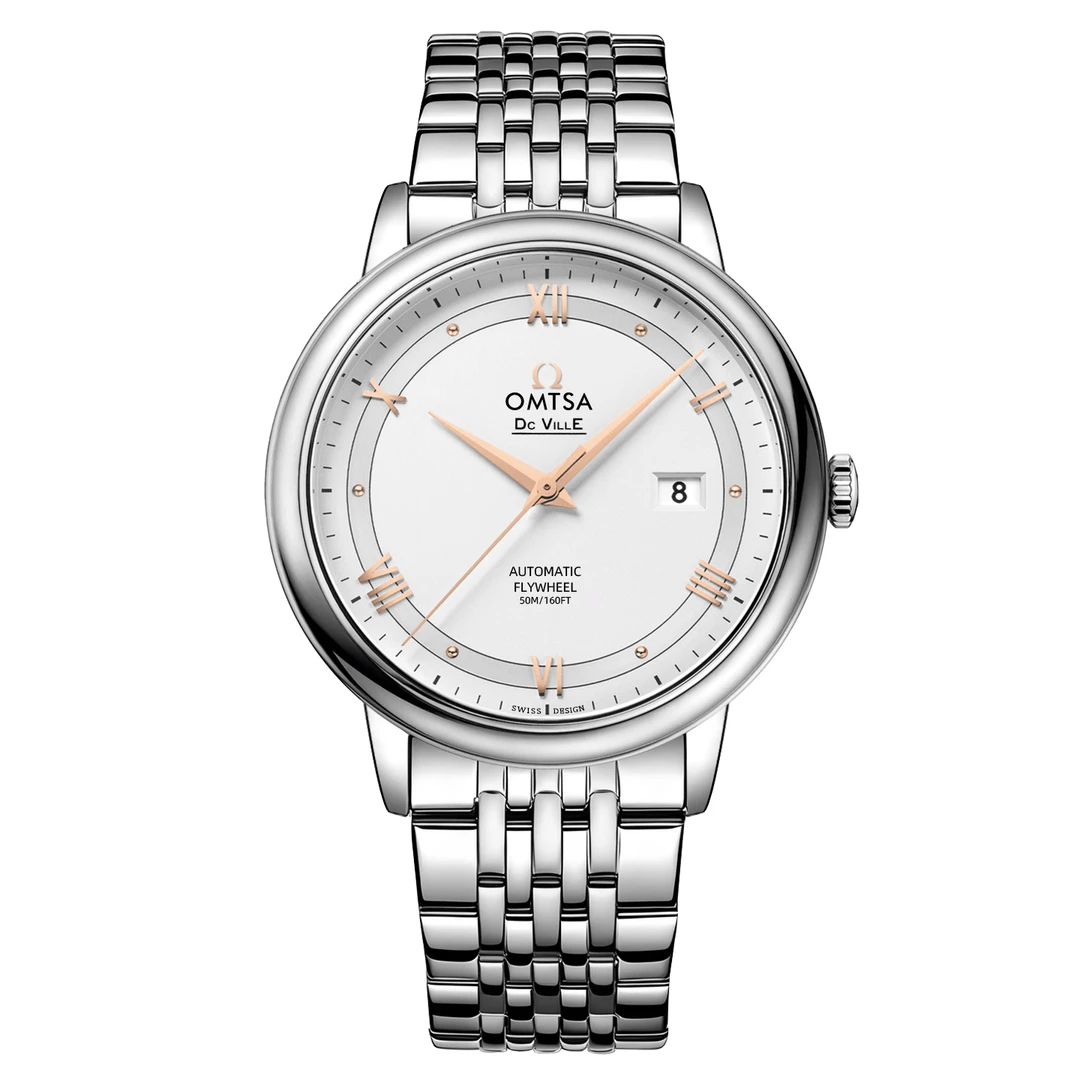 OMTSA/蝶飞/表径41mm男士经典多功能全自动腕表