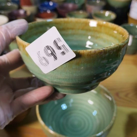 瓷片磁州窑五厂盘碗壶杯有瑕疵