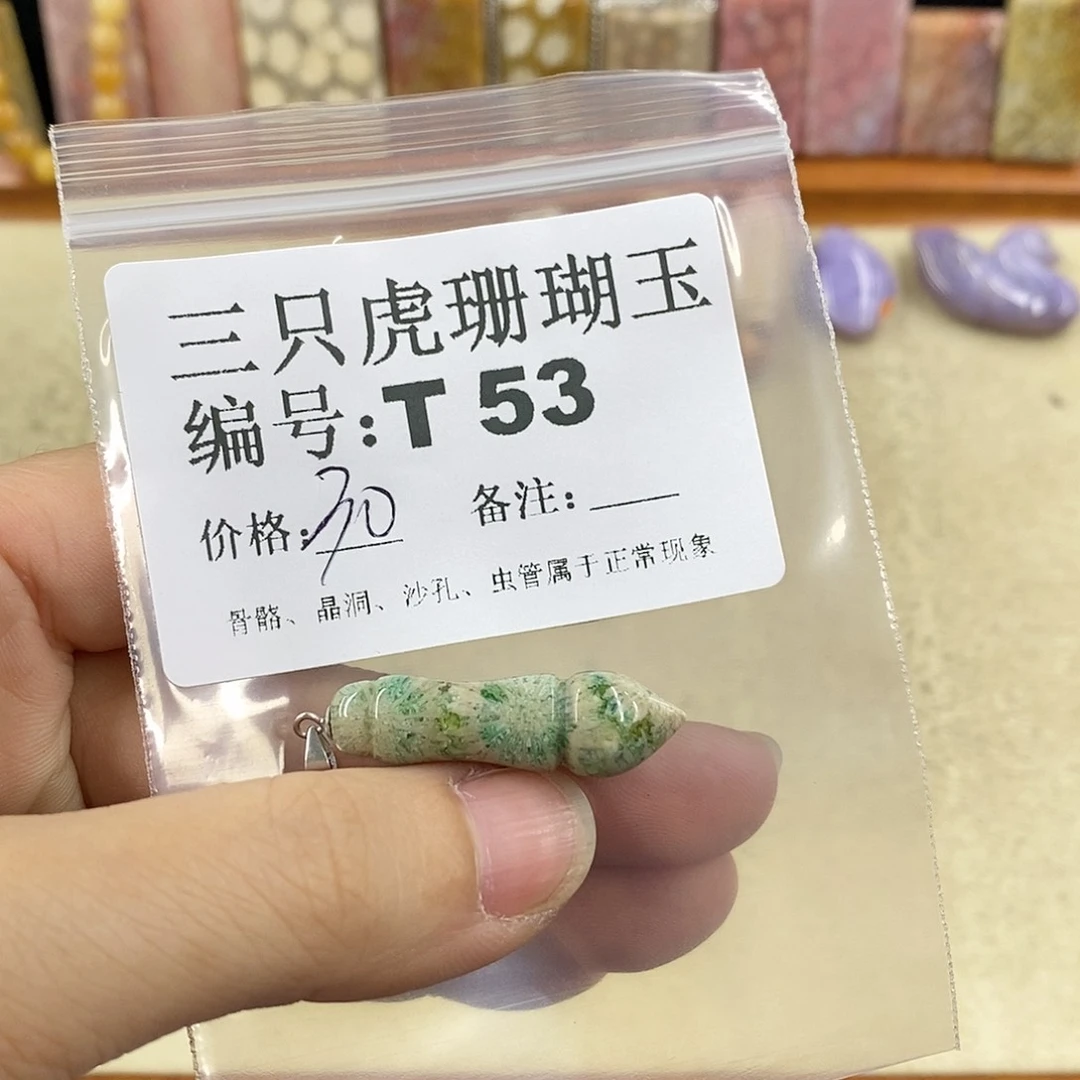 硅化珊瑚（珊瑚玉）1未镶嵌?**意