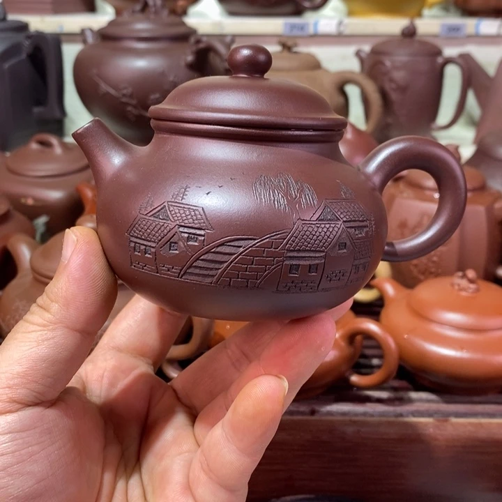 茶壶紫砂精工制作