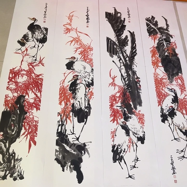 国画张圣敏先生纯手绘作品