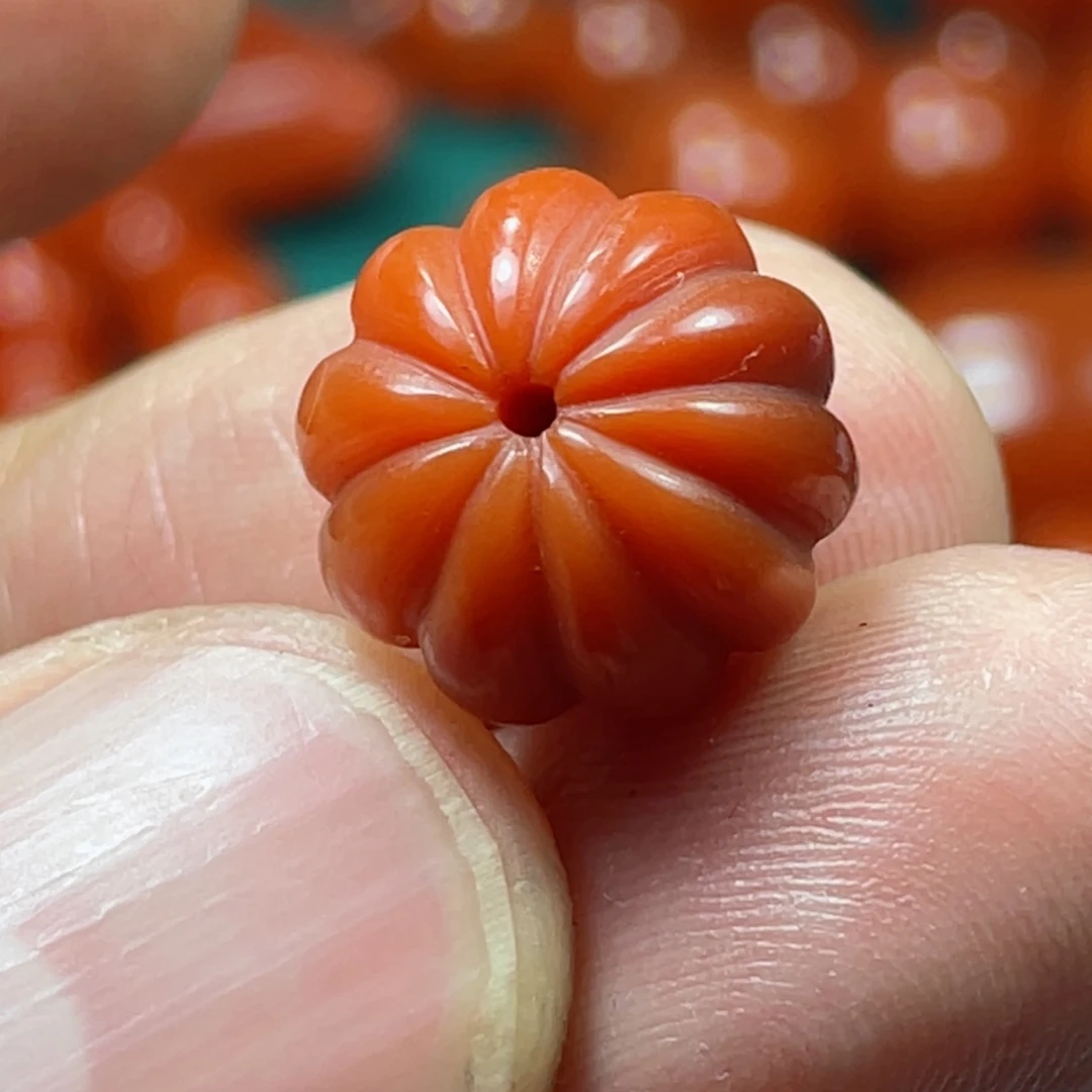 南红玛瑙项链未镶嵌