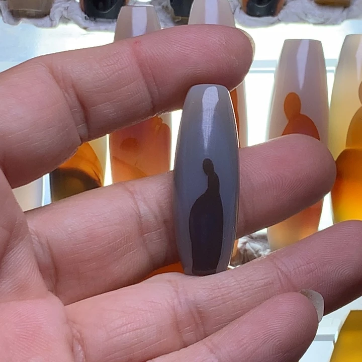 玛瑙/玉髓颈饰未镶嵌17