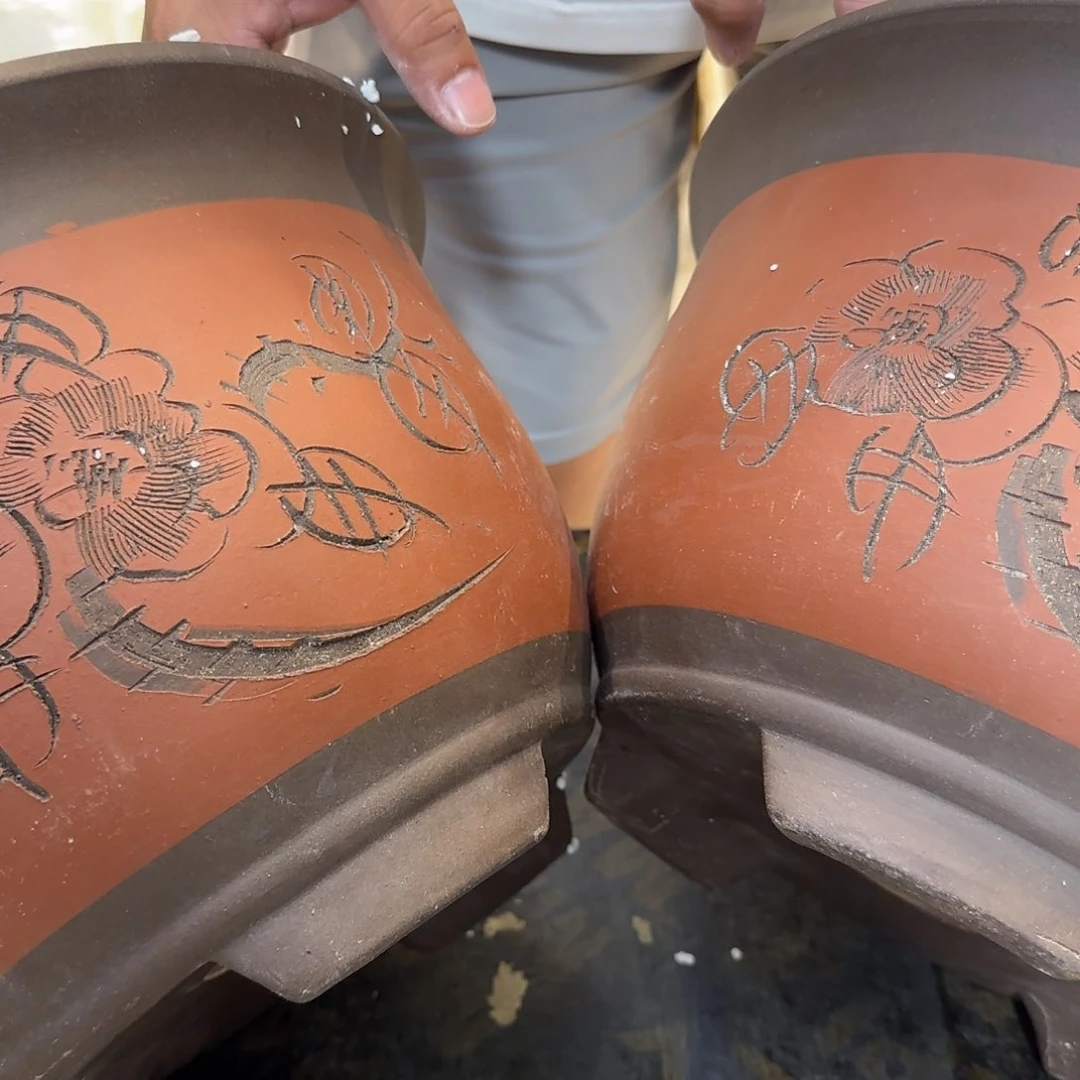 紫砂花盆紫砂口口口径23