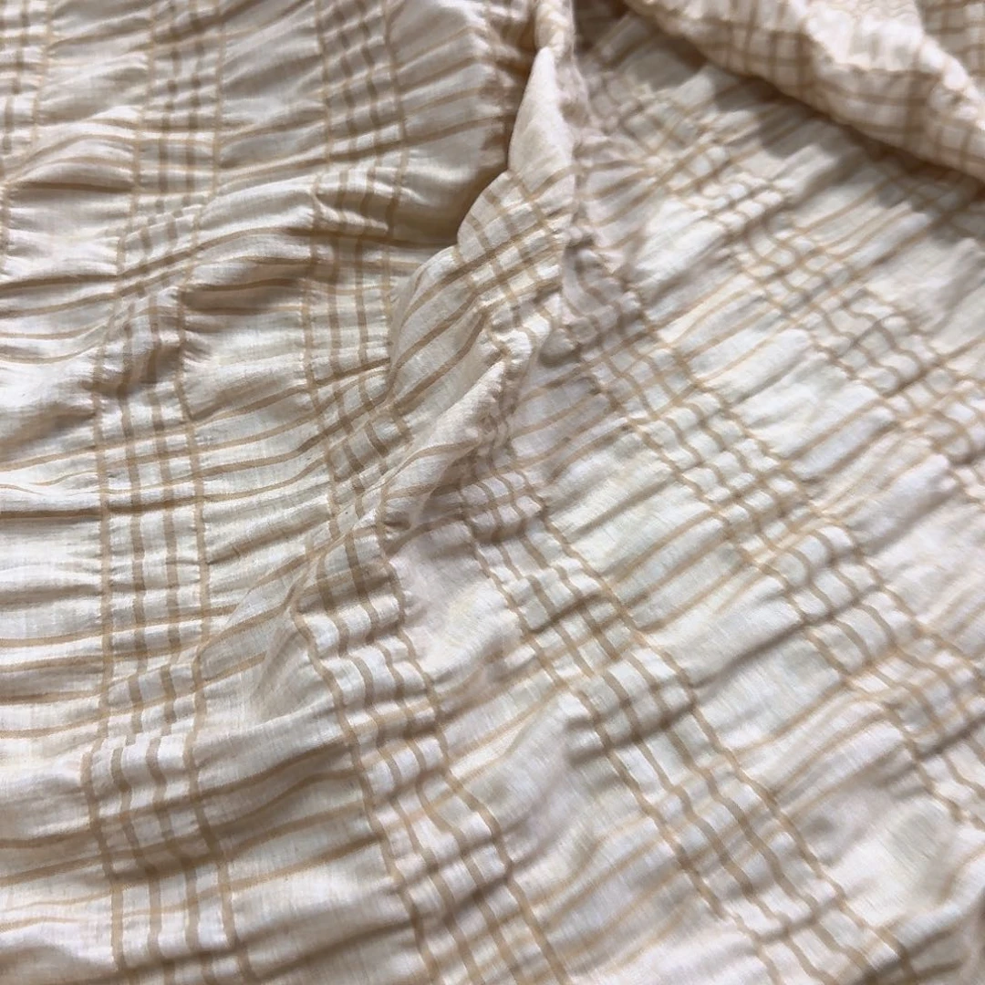 棉18号梭织皱皱棉两米