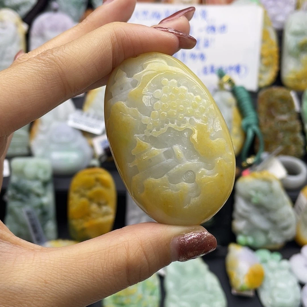 翡翠吊坠(不含链)未镶嵌