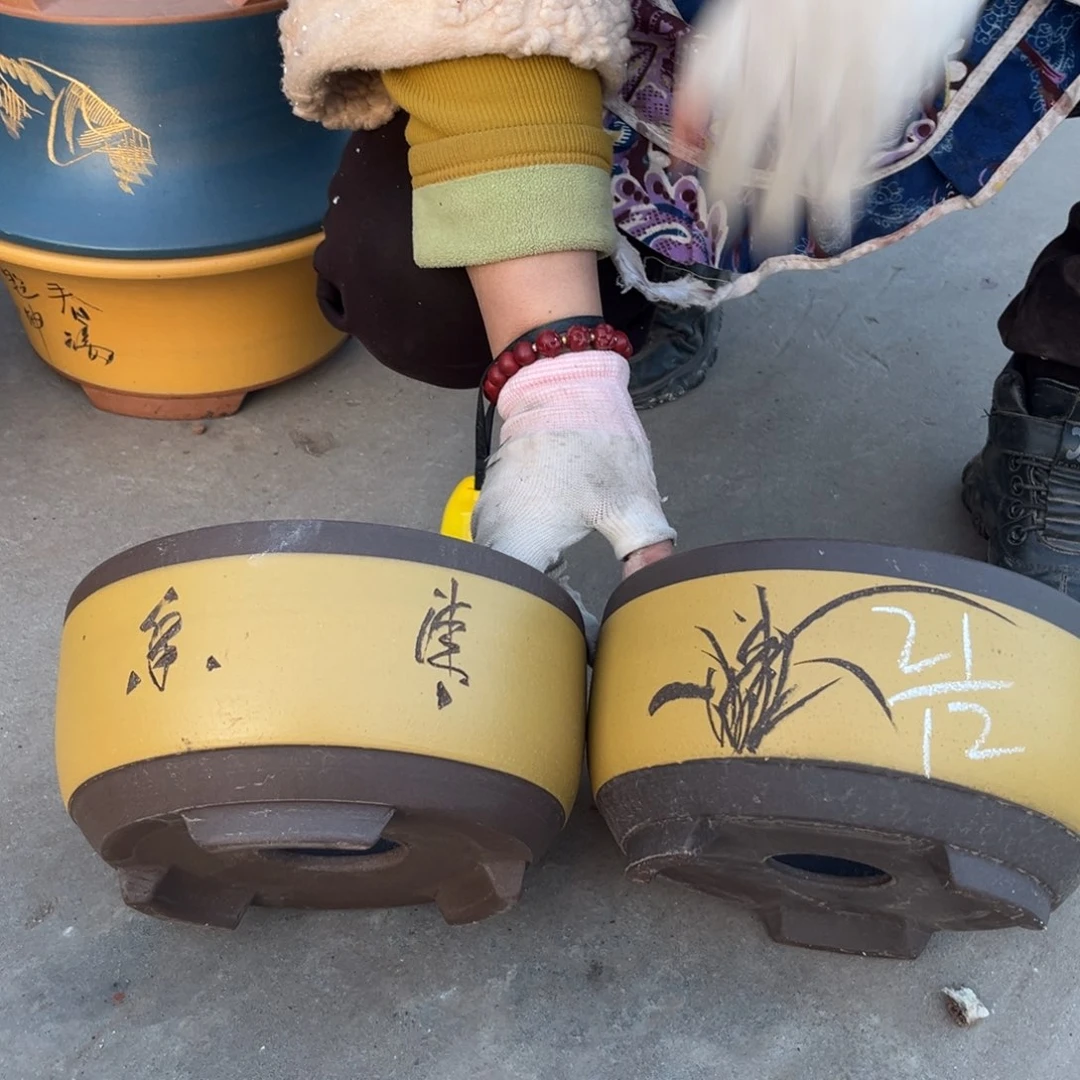 紫泥花盆紫砂花盆12