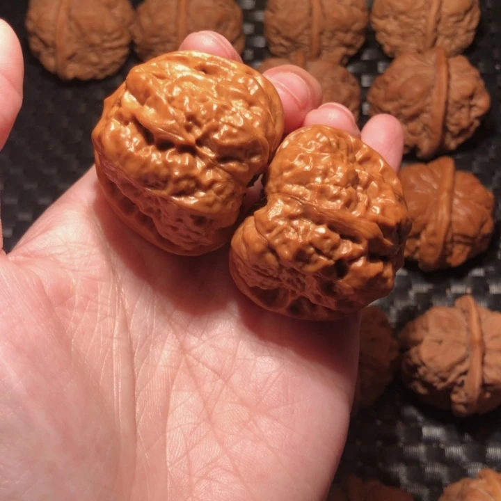 提***提把件文玩核桃蛤蟆