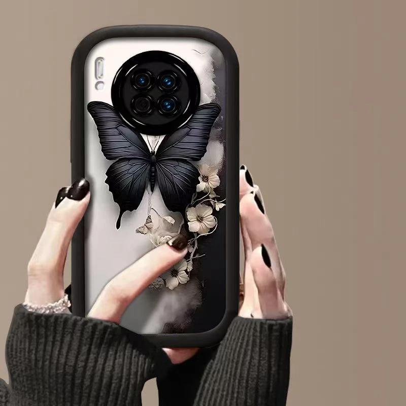 适用华为mate30手机壳高级感tas-an00软mt30pro保护套lio一al