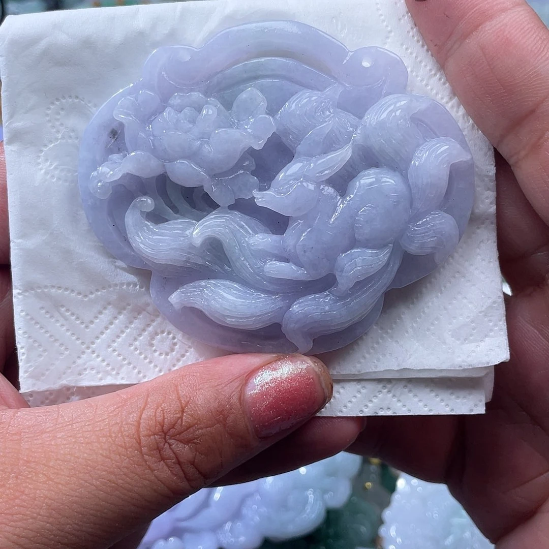颈饰未镶嵌翡翠翡玉翡翠