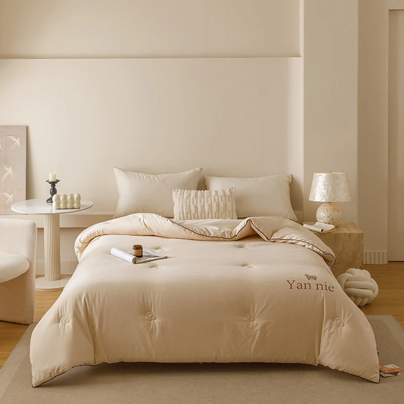 禧辉羊焰焰羊毛被秋澳洲进口羊毛被保暖被子