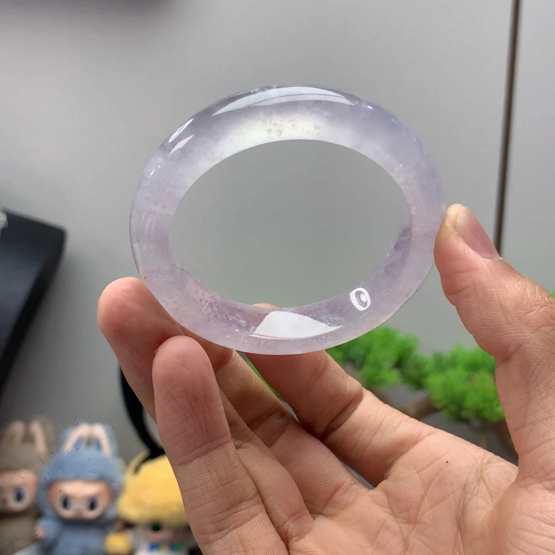 翡翠未镶嵌手镯正圈