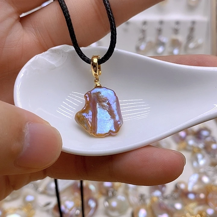 淡水珍珠未镶嵌颈饰619