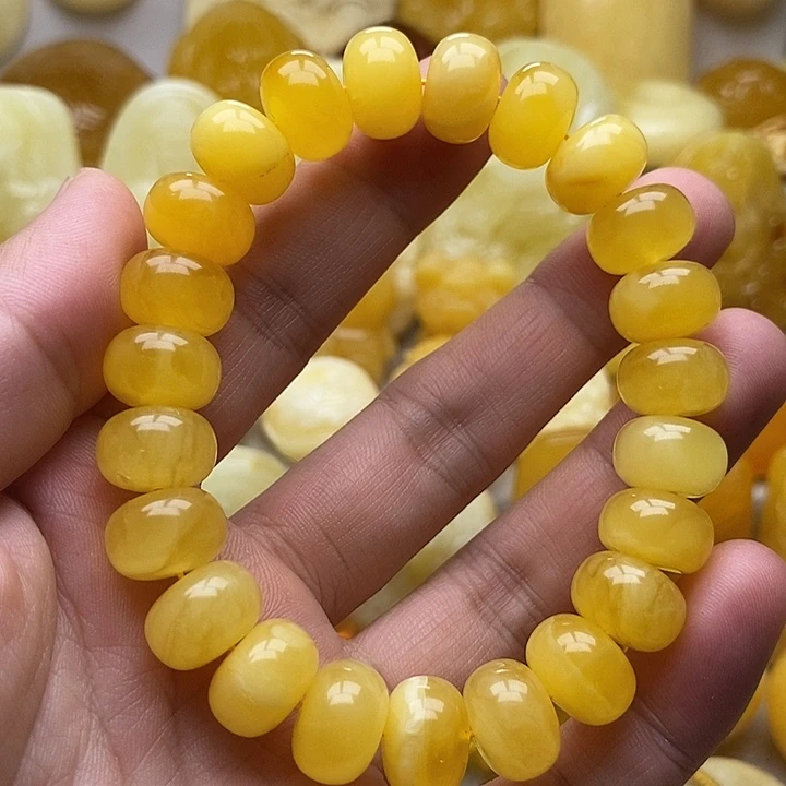 琥珀颈饰未镶嵌琥珀蜜蜡吊坠