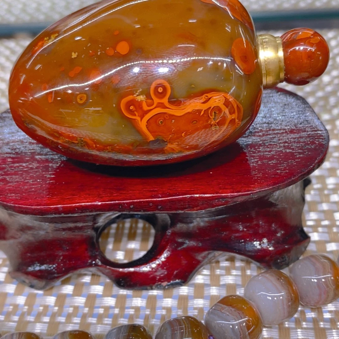 财***郎玛瑙/玉髓未镶嵌颈饰