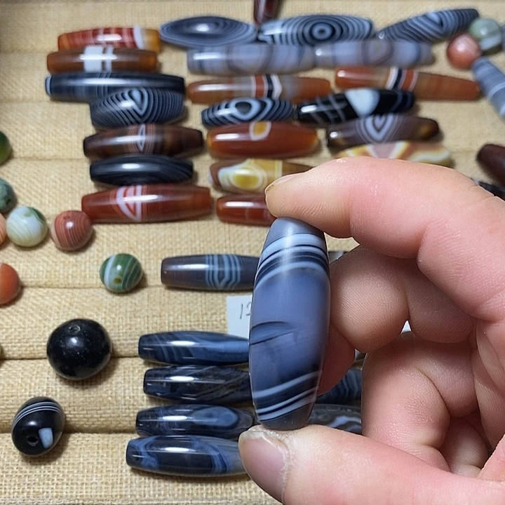 玛瑙/玉髓合金颈饰