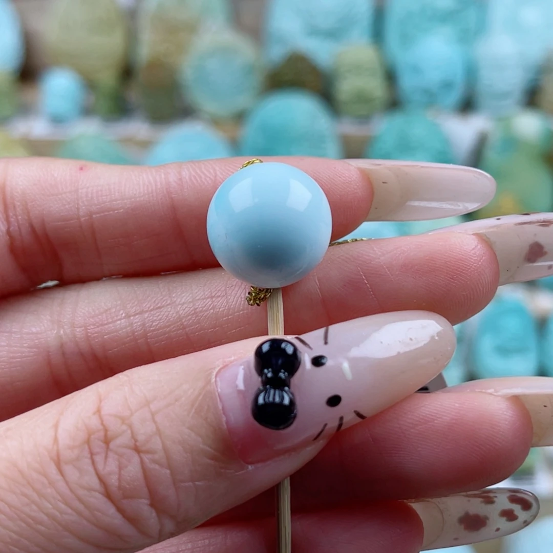 绿松石未镶嵌珠宝奇石14m