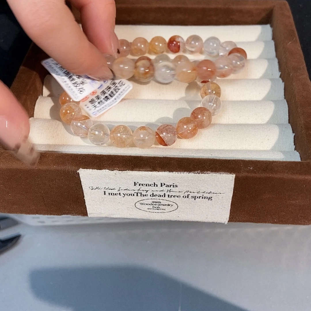 未镶嵌水晶手链锦鲤胶花