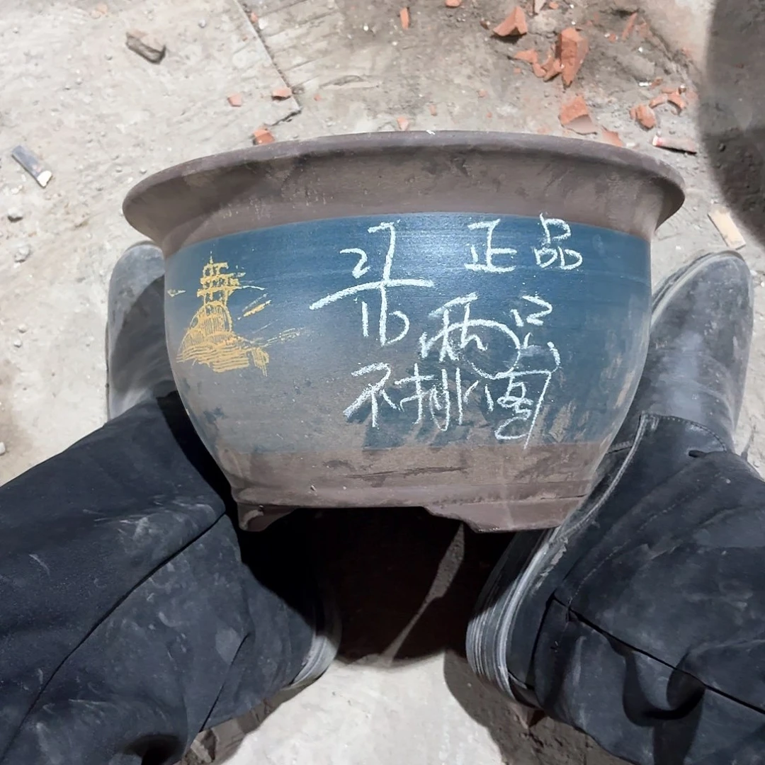 紫砂紫砂花盆，现货发